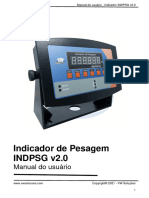 Indicador de Pesagem INDPSG v2.0: Manual Do Usuário