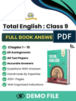 Total English C-9 Solutions DEMO - Percentiler