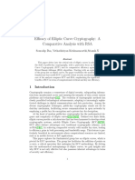 Efficacy of Elliptic Curve Cryptography A Comparative Analysis With RSA