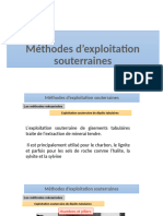 Exploitation Souteraine