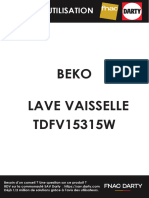 Beko TDFV15315W: Manuel D'Utilisation