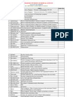 Seminar Topics (BSC Obg) 2023-24