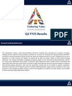 ITC Quarterly Result Presentation Q2 FY2025