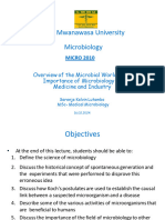 LMMU MICRO 2010 - Introdution To Microbiology 1