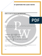 Class 9 Maths Chapter Surface Areas and Volumes