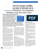 Comparaison Des Images Satellite Et Aériennes Dans Le Domaine de La