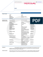 Product Data Sheet: Nerocoat Powder Coating PP NEW SATIN BLACK Ref. No. 9002040