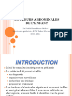 Douleurs Abdominales Presentation