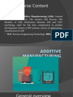 Additive Manufacturing Unit 1