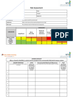 SASAF3 Practical Activity 1 - Undertake OHS Activities in The Workplace - Risk Assessment