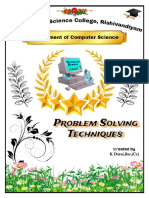 Problem Solving Techniques