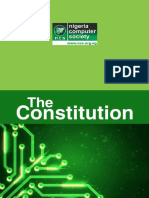 The Constitution of The Nigeria Computer Society