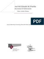 Ley de Ordenamiento Territorial y Desarrollo Urbano Del Estado de Puebla 3EV 22032024