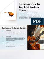 Introduction To Ancient Indian Music