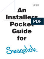 Swage Lok Pocket Installer Guide