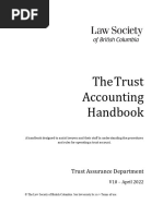 Trust Accounting Handbook