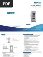 User Manual: Video Door Phone