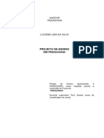 Projeto de Ensino 2024 o Lúdico e A Matemática No Processo de Ensino Aprendizagem