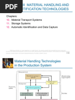 Lecture 3 - Material Handling and Identification Technologies