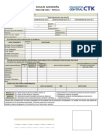 Modelo de CV A Presentar - Nivel II - CLL - SL - IL