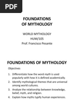 Foundations of Mythology