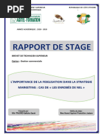 Rapport de Stage Traore - GC