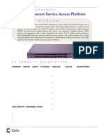 Calix E7-2 Ethernet Service Access Platform