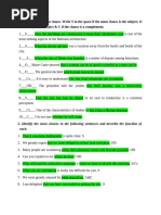 Assignment 7 Advanced Grammar