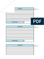 Extras - Planilha Financeira - Blog T Planejando