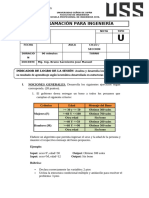 Evaluación de Estructuras de Control