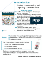 Marketing: An Introduction: Pricing: Understanding and Capturing Customer Value