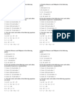 Circle Equations