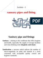 Lecture - 1 Sanitary Pipes