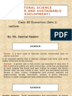 Gender and Development Theories