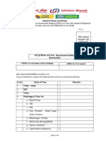 Medical Fitness Certificate Format1