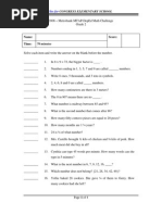 MTAP Grade2 Elimination 2006