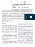 Guo Et Al 2019 Corrosion Behavior and Mechanical Property Degradation of Weathering Steel in Marine Atmosphere