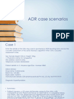 ADR Case Scenarios