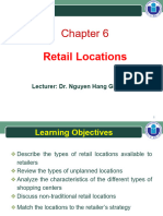 Chapter 6 - Retail Location