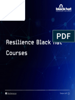 Resilience Black Hat Courses