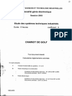 2003 Chariot de Golf (Septembre)