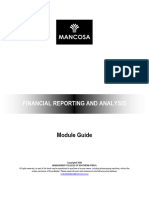 Generic - Financial Reporting and Analysis