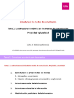 Tema 2 Estructura Económica Medios