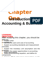 Fundamentals of Accounting I Ch-1