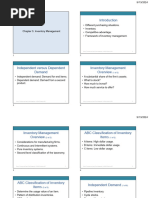 CH 5 Inventory Management