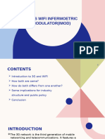 3G Vs Wifi Infermoetric Modulator (Imod)