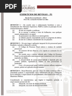 ExercÃ Cios - Direito Processual Penal I - P1