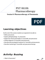 Session 8-Pharmacotherapy of Pneumonia