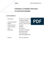 Charla Sobre La Empatía y El Respeto