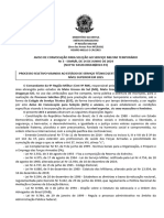 Aviso de Convocaçao OTT - MAGISTERIO